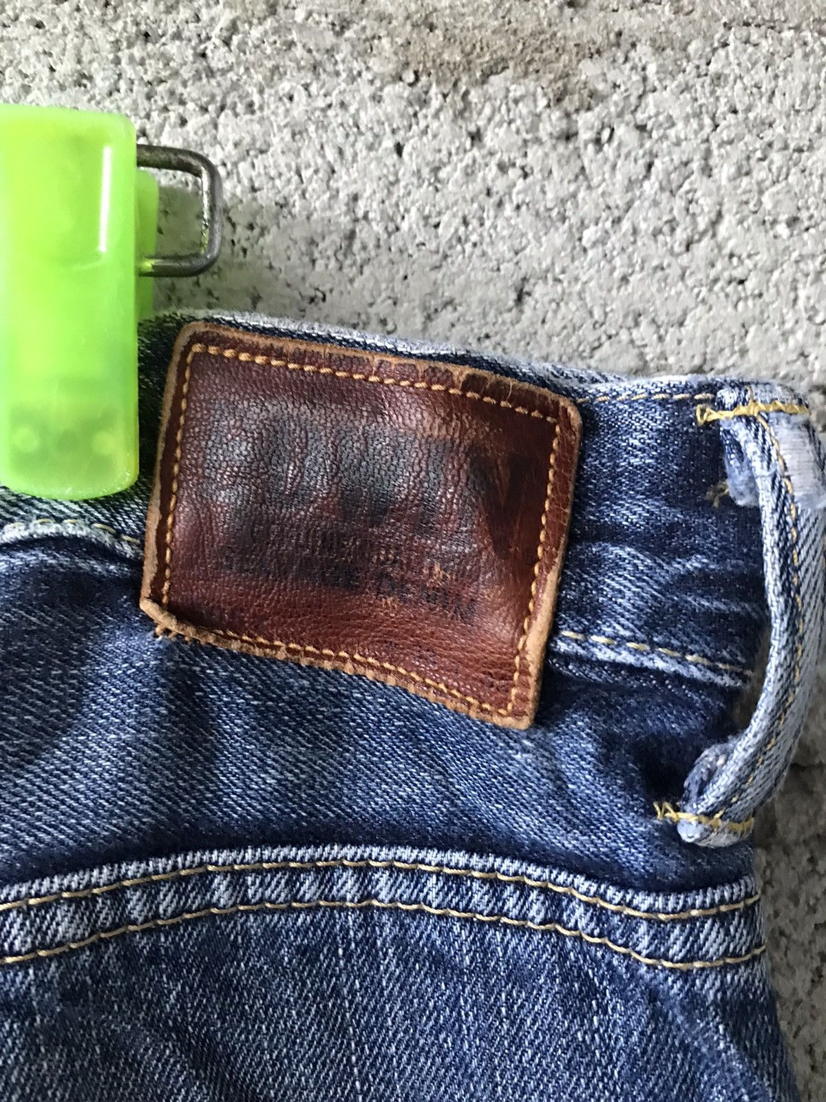 Edwin Vintage Edwin 505Z Selvedge Buckle Back Denim Size 37”x39” Size US 37 - 13 Thumbnail
