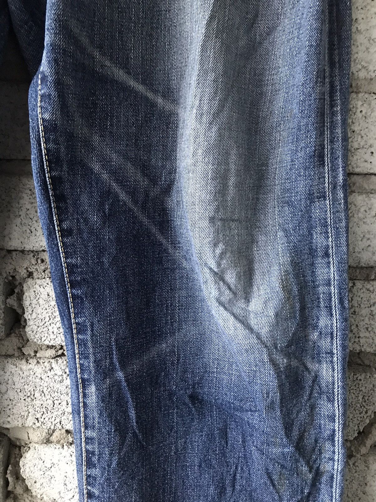 Edwin Vintage Edwin 505Z Selvedge Buckle Back Denim Size 37”x39” Size US 37 - 5 Thumbnail