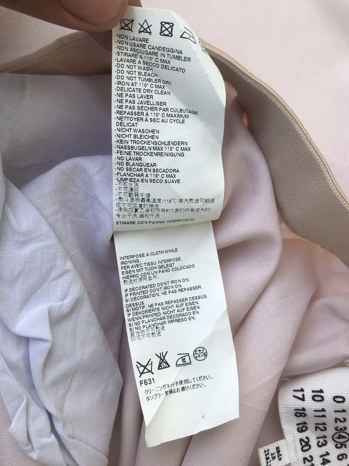 Maison Margiela Maison Martin Margiela Waist 28 to 30 Inches Size 30" / US 8 / IT 44 - 8 Thumbnail