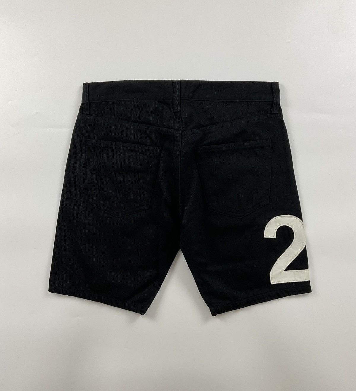 Junya Watanabe Junya Watanabe S/S'03 "24" Denim Short Size US 30 / EU 46 - 2 Thumbnail