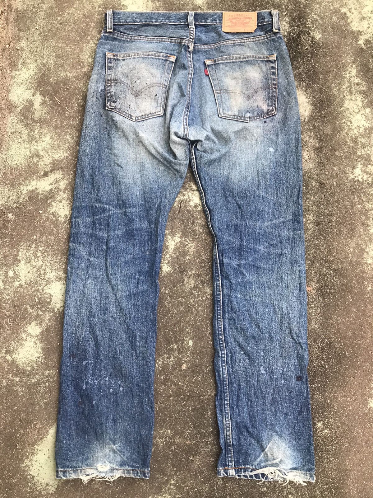 Levi's × Levi's Vintage Clothing × Vintage Rare Vintage Levis 505 Distressed Size US 34 / EU 50 - 2 Thumbnail