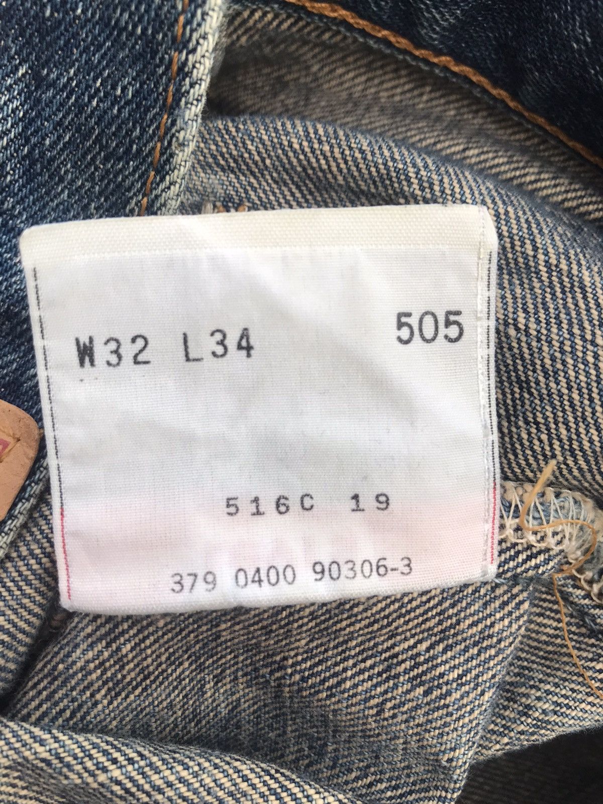 Levi's × Levi's Vintage Clothing × Vintage Rare Vintage Levis 505 Distressed Size US 34 / EU 50 - 8 Thumbnail