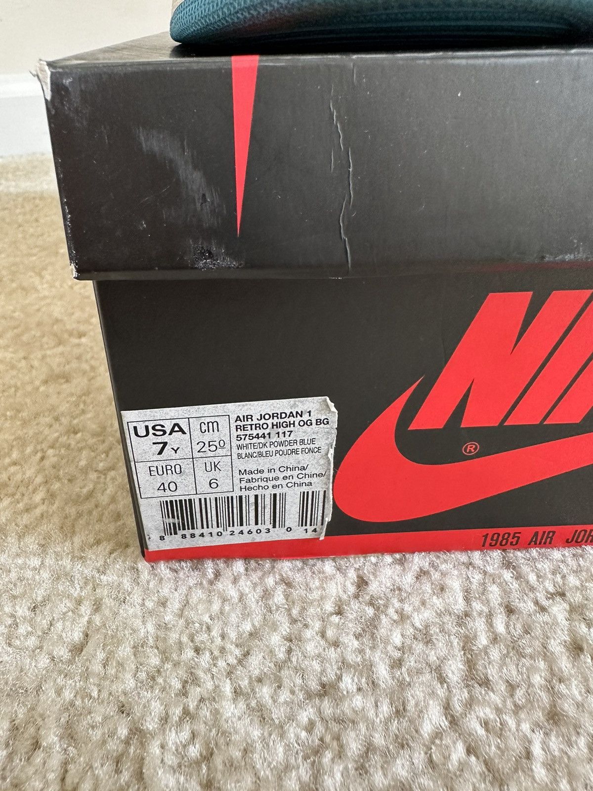 Jordan Brand AIR JORDAN 1 ‘UNC’ 2015 SIZE 7 Size US 7 / EU 40 - 3 Thumbnail