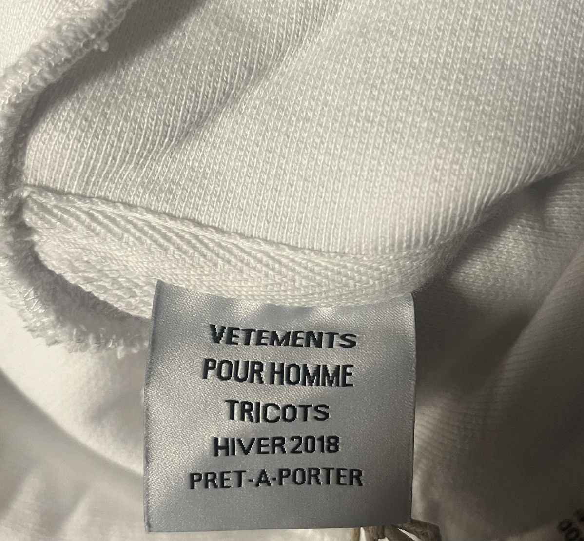 Vetements 2018 Vetements Reconstructed Antwerpen Hoodie Size US XS / EU 42 / 0 - 5 Thumbnail