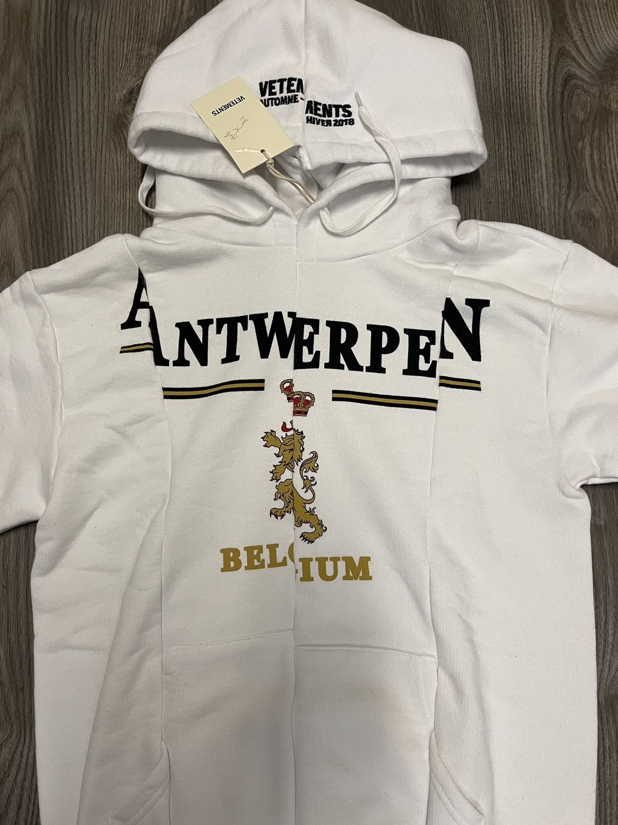 Vetements 2018 Vetements Reconstructed Antwerpen Hoodie Size US XS / EU 42 / 0 - 2 Thumbnail