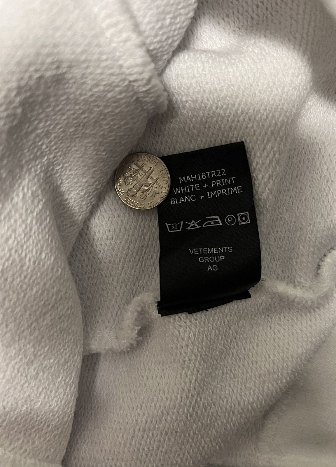 Vetements 2018 Vetements Reconstructed Antwerpen Hoodie Size US XS / EU 42 / 0 - 8 Thumbnail