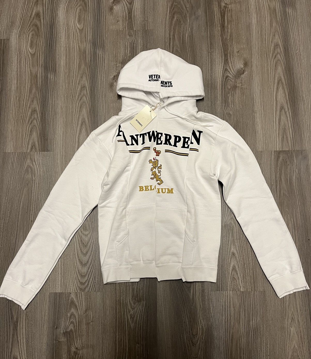 Vetements 2018 Vetements Reconstructed Antwerpen Hoodie Size US XS / EU 42 / 0 - 1 Thumbnail