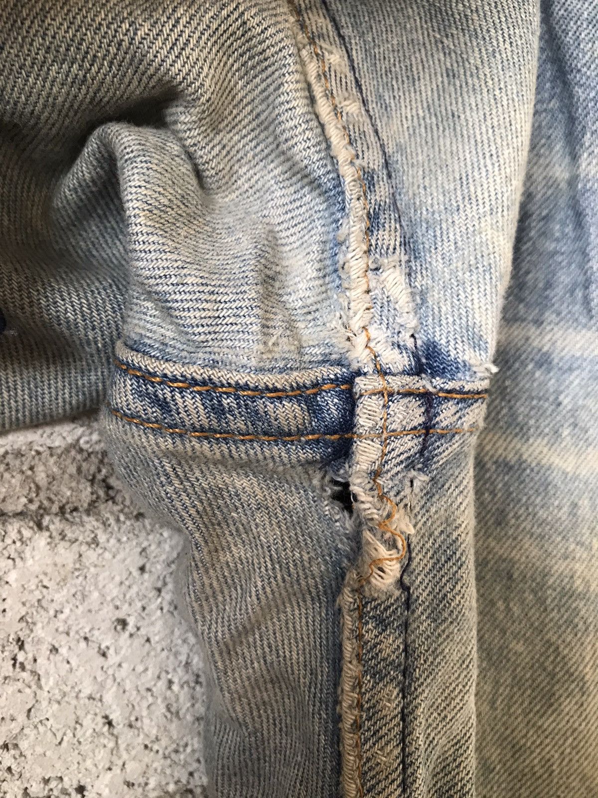 Levi's Vintage 1995 Levis 501XX Distressed Size US 34 / EU 50 - 15 Thumbnail