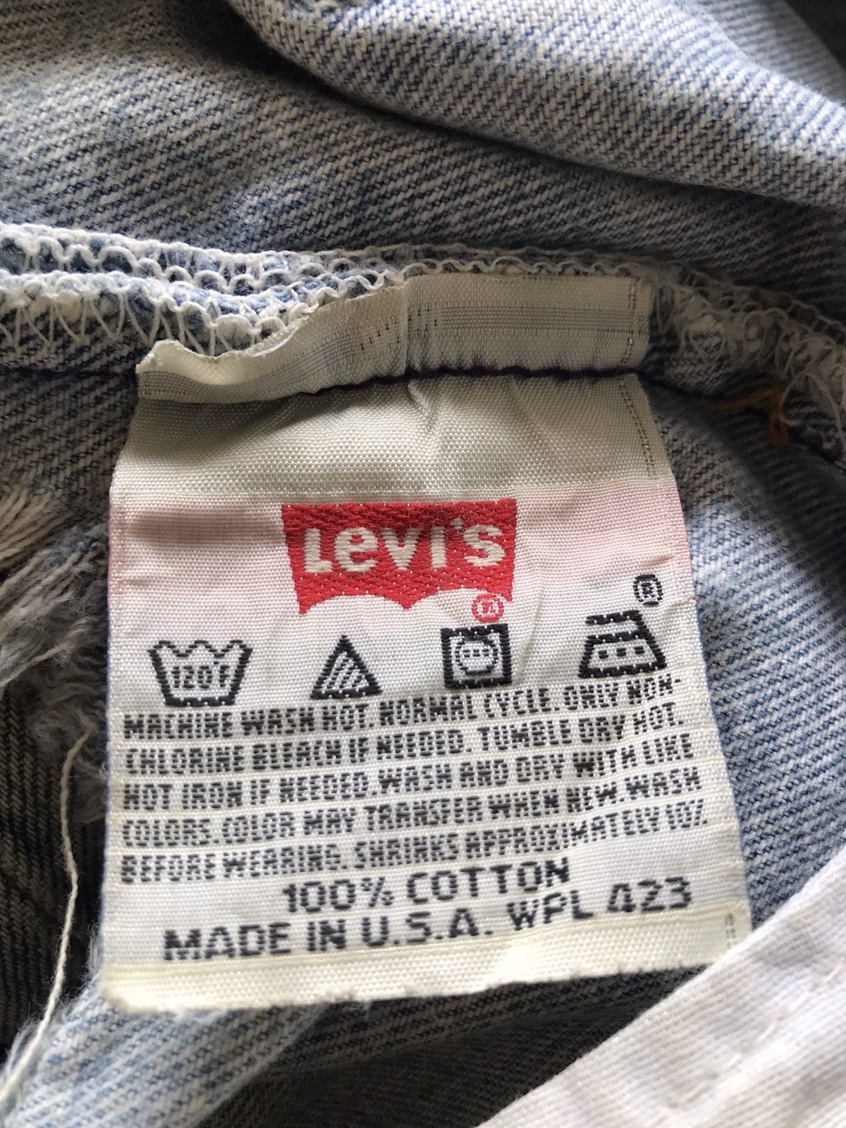 Levi's Vintage 1995 Levis 501XX Distressed Size US 34 / EU 50 - 19 Thumbnail