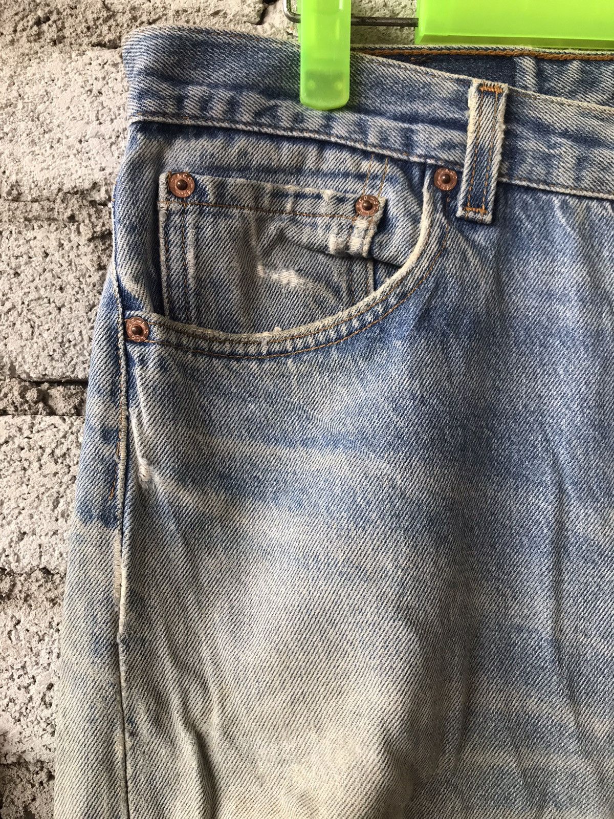 Levi's Vintage 1995 Levis 501XX Distressed Size US 34 / EU 50 - 9 Thumbnail