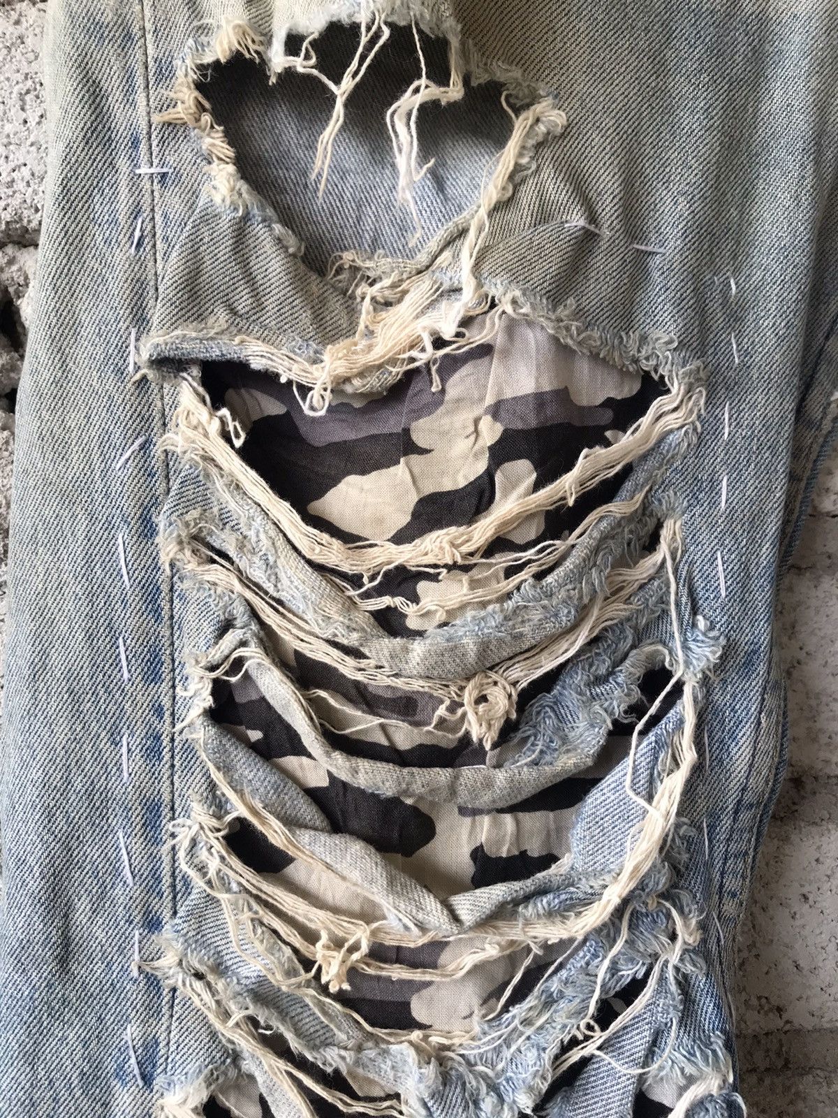 Levi's Vintage 1995 Levis 501XX Distressed Size US 34 / EU 50 - 6 Thumbnail