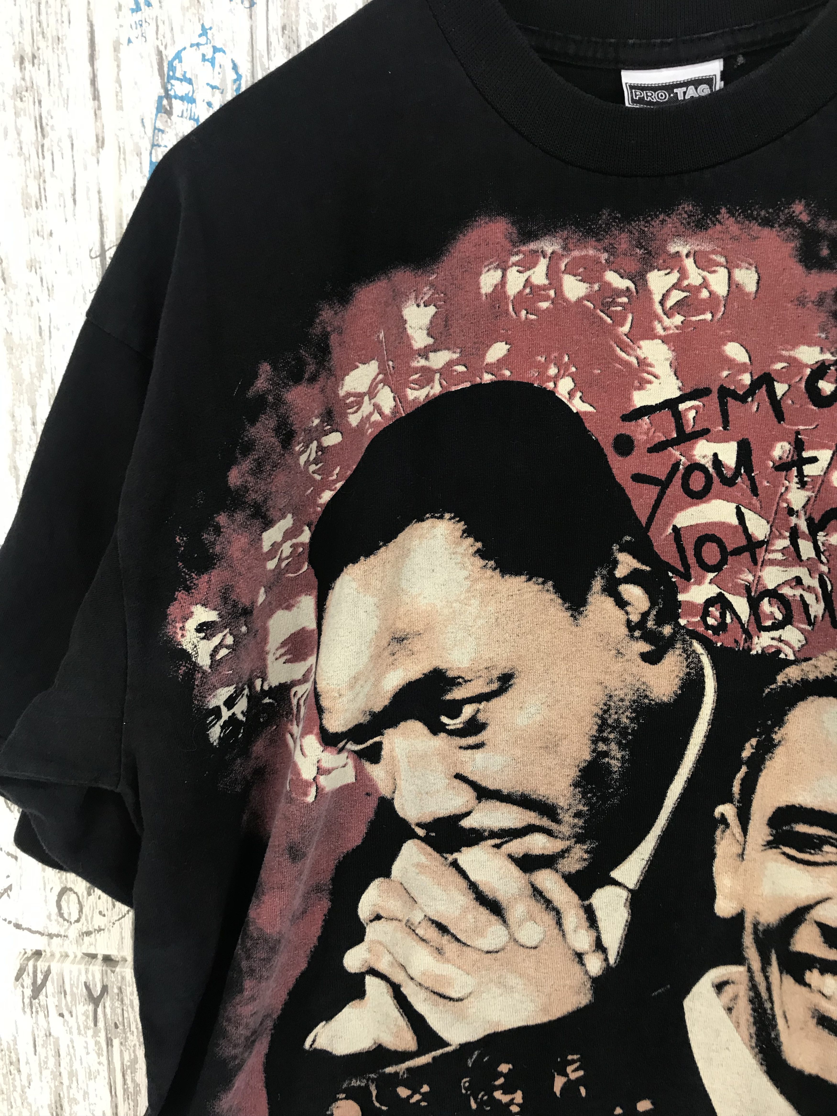 Vintage Vintage 2000s OBAMA & MARTIN LUTHER Love & Hope Shirt Size US XL / EU 56 / 4 - 4 Thumbnail