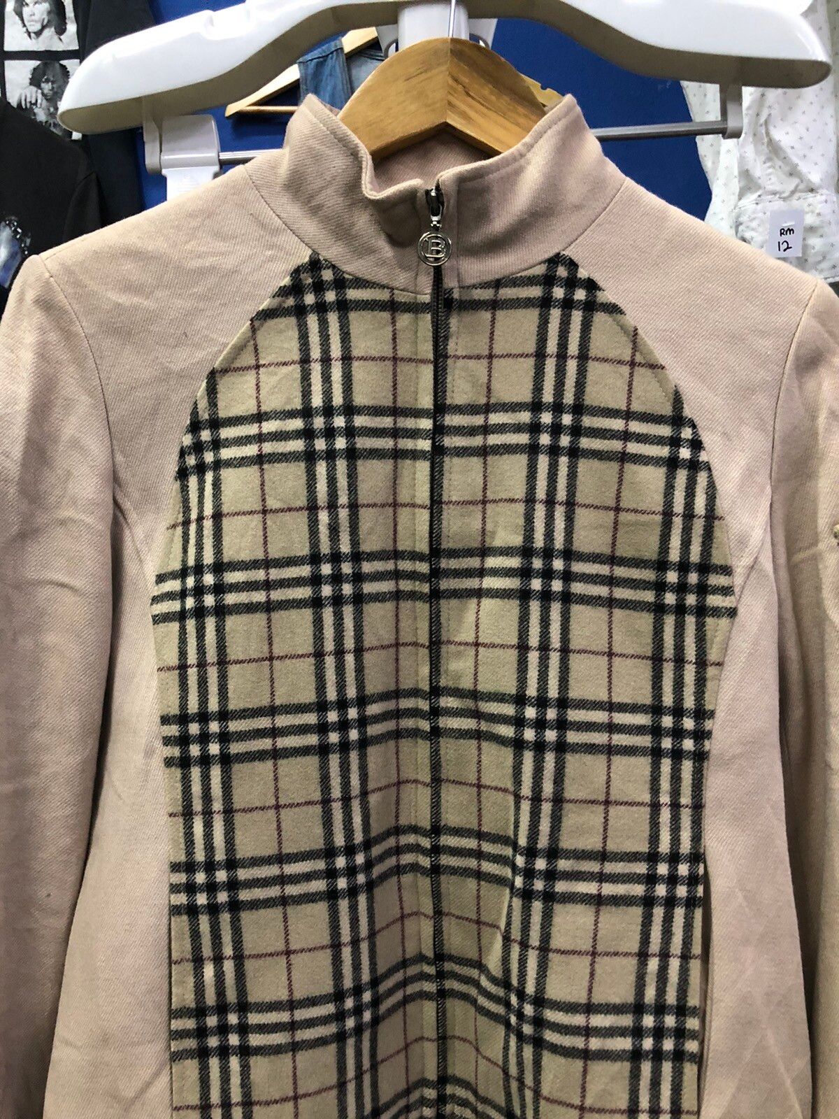 Vintage Burberry London checked jacket rare Size S / US 4 / IT 40 - 2 Preview