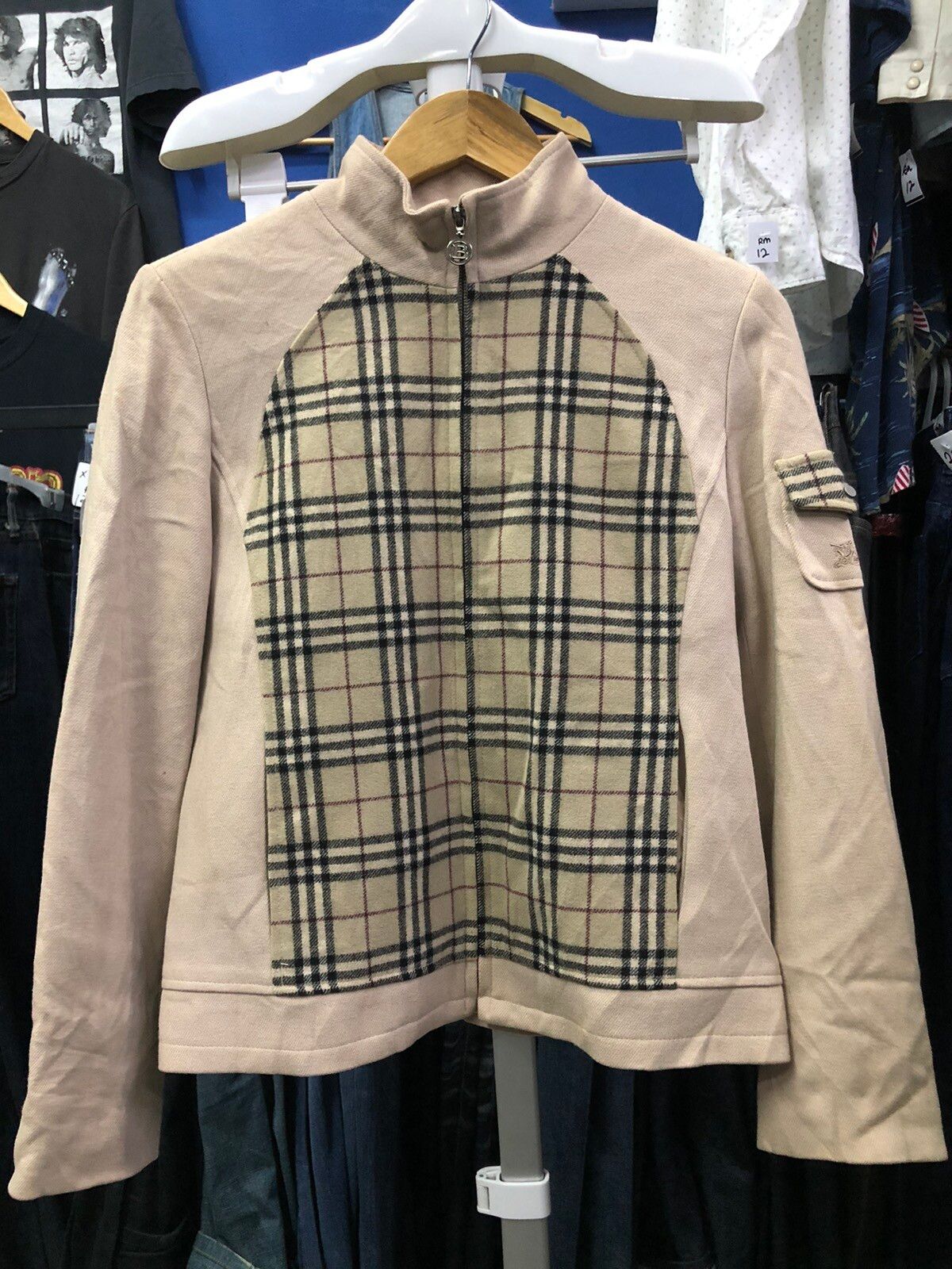 Vintage Burberry London checked jacket rare Size S / US 4 / IT 40 - 1 Preview