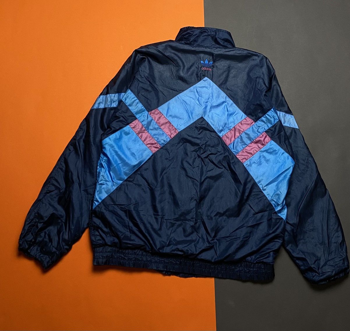 Adidas × Vintage Vintage Adidas 90s light jacket Size US L / EU 52-54 / 3 - 2 Thumbnail