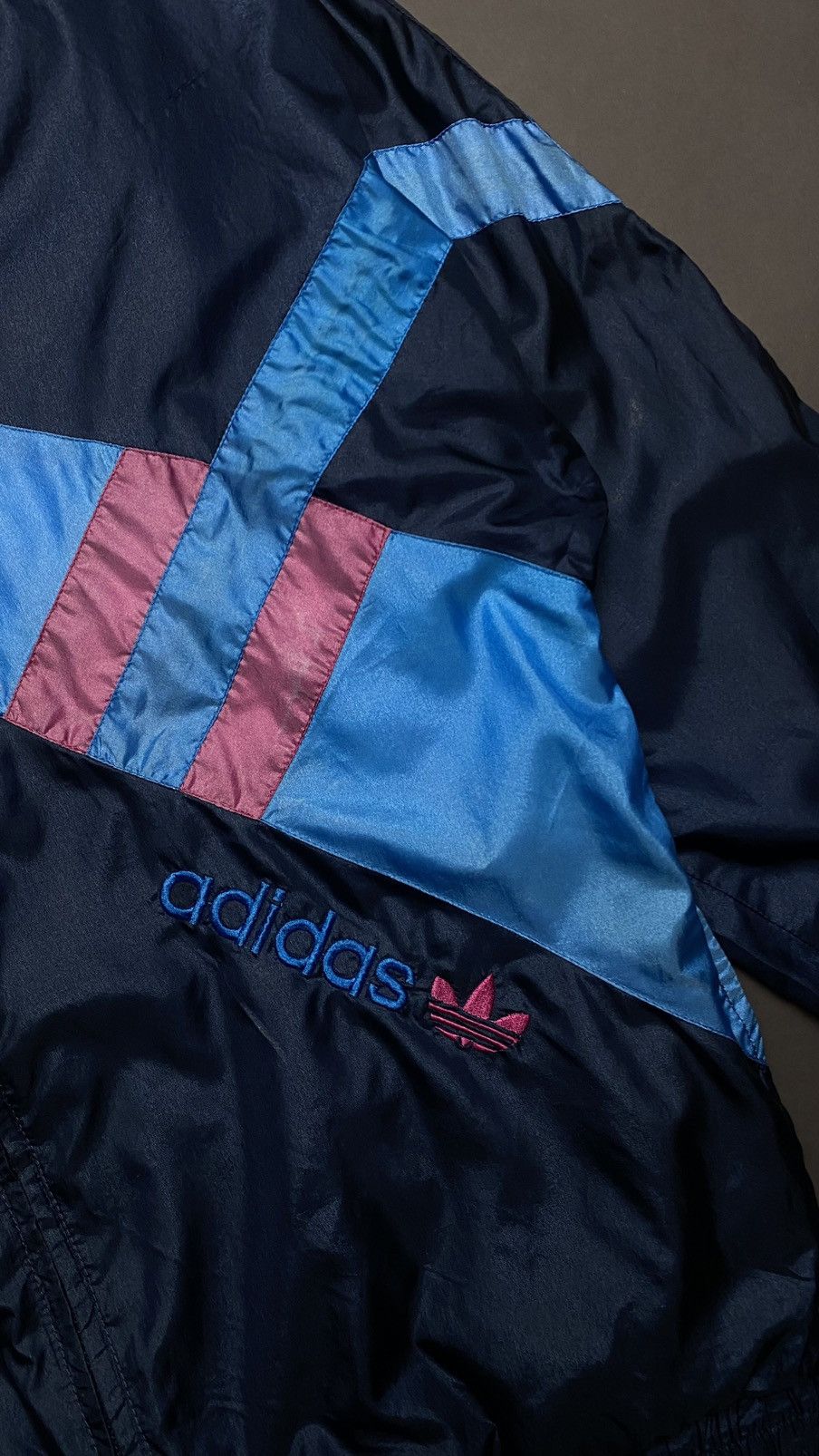 Adidas × Vintage Vintage Adidas 90s light jacket Size US L / EU 52-54 / 3 - 7 Thumbnail