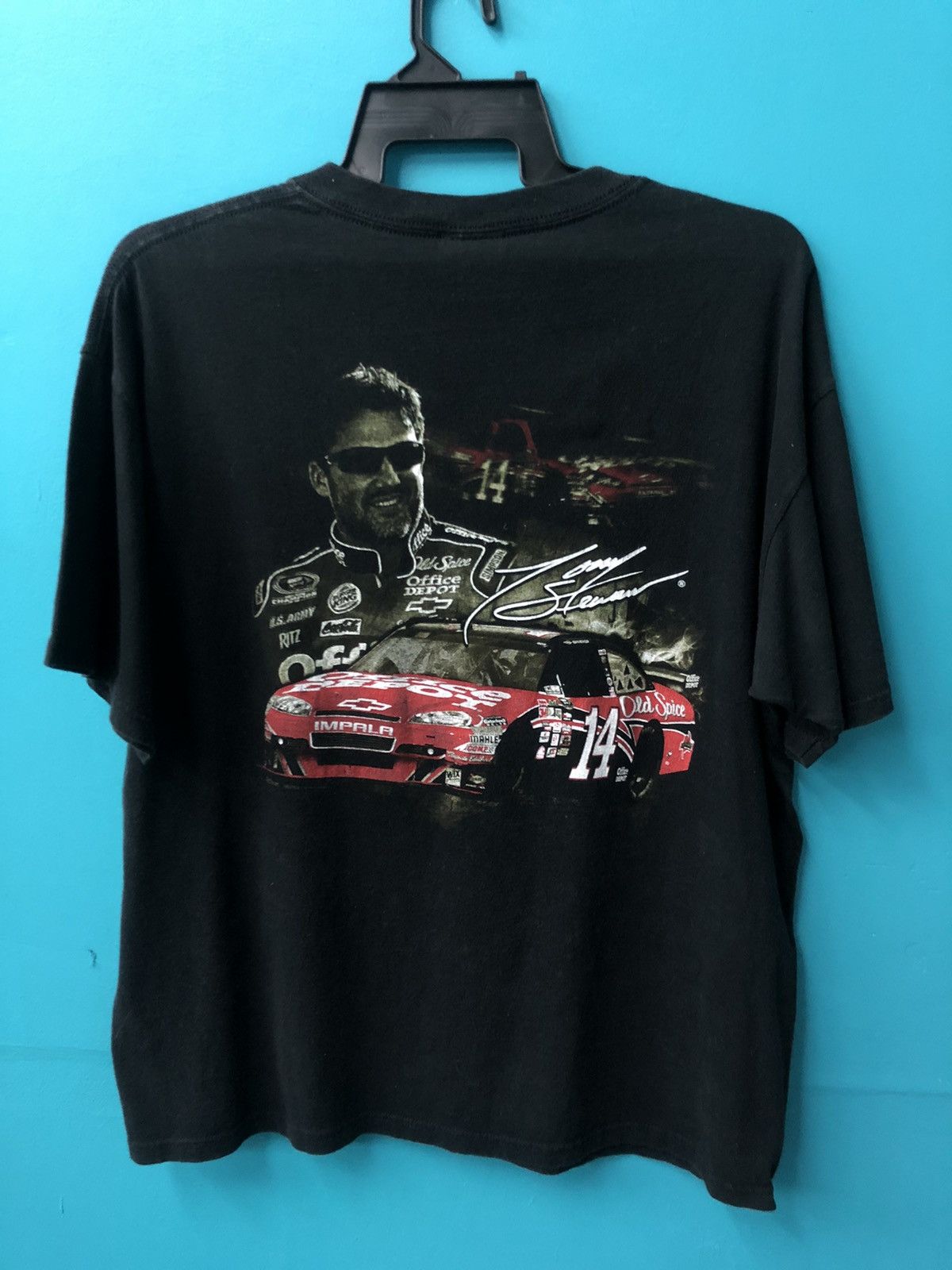 NASCAR × Vintage Vintage NASCAR Race T-Shirt Size x Large Size US XL / EU 56 / 4 - 2 Thumbnail