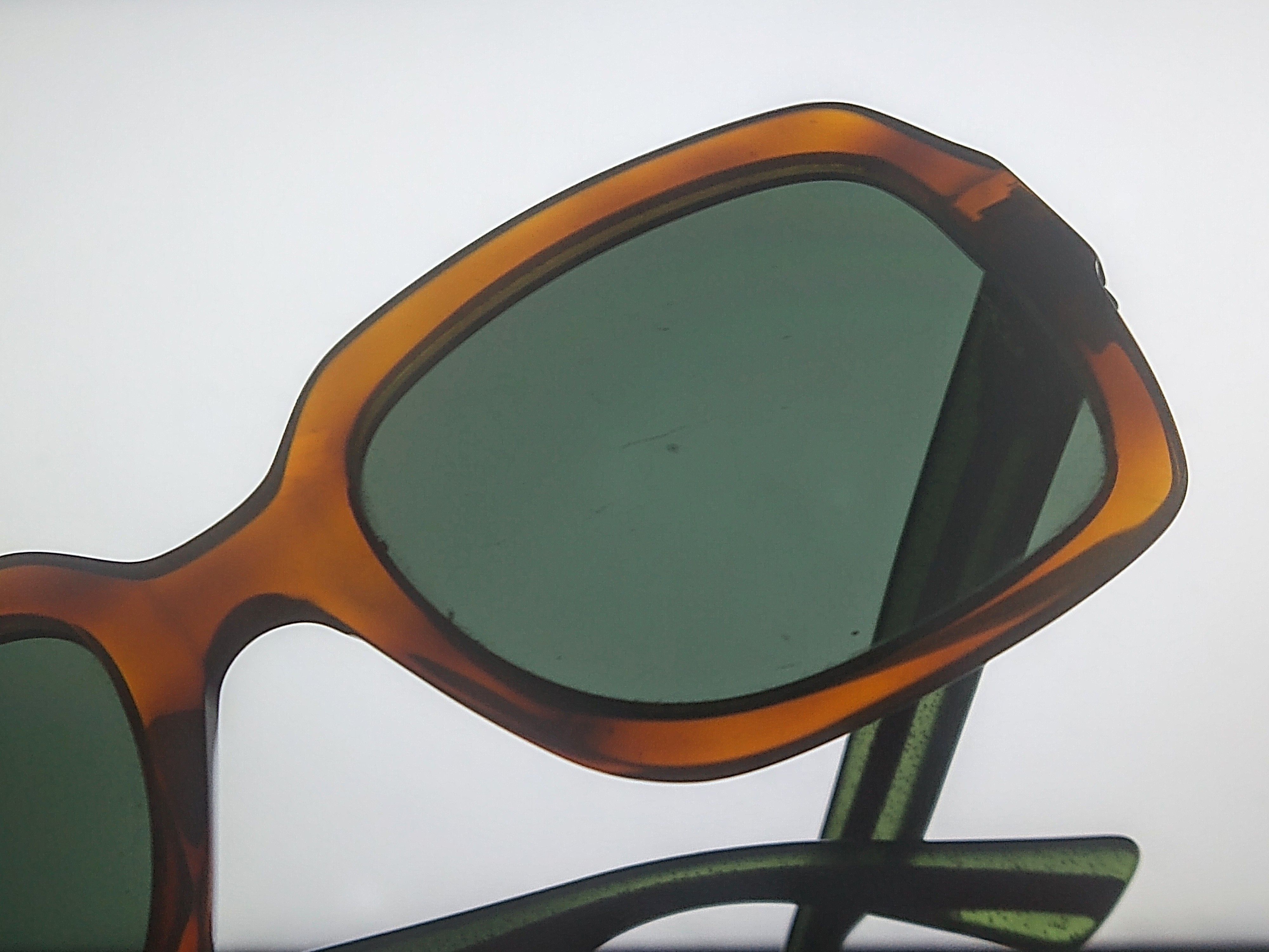 Gucci Gucci Sunglasses GG0036 Brown Tortoise Green Italy Size ONE SIZE - 14 Thumbnail