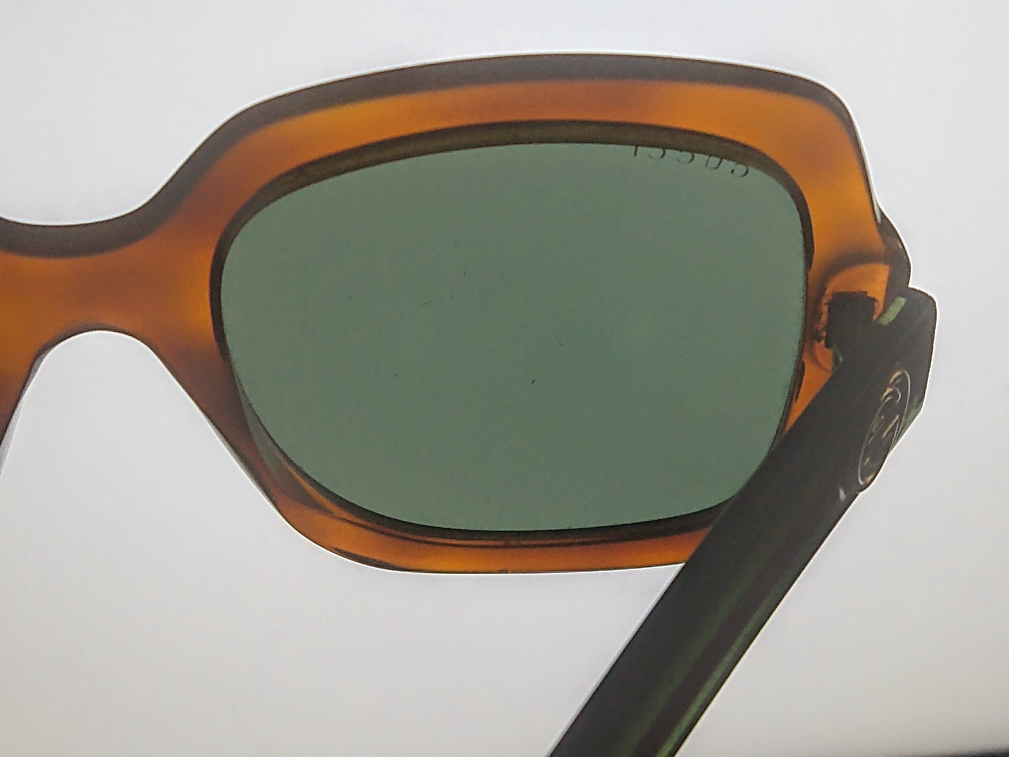Gucci Gucci Sunglasses GG0036 Brown Tortoise Green Italy Size ONE SIZE - 13 Thumbnail