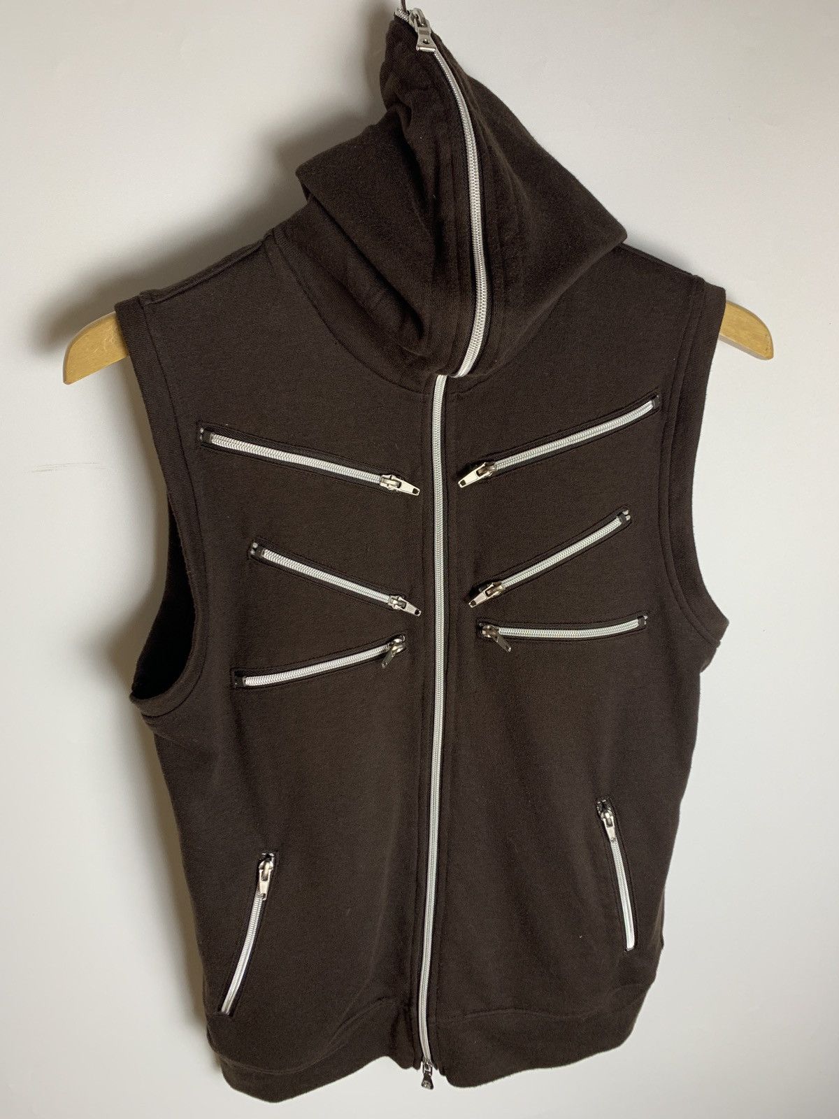 If Six Was Nine × Japanese Brand × Le Grande Bleu (L.G.B.) 💥accoffer💥Semantic design vest zip hoodie zipper Size US M / EU 48-50 / 2 - 2 Thumbnail