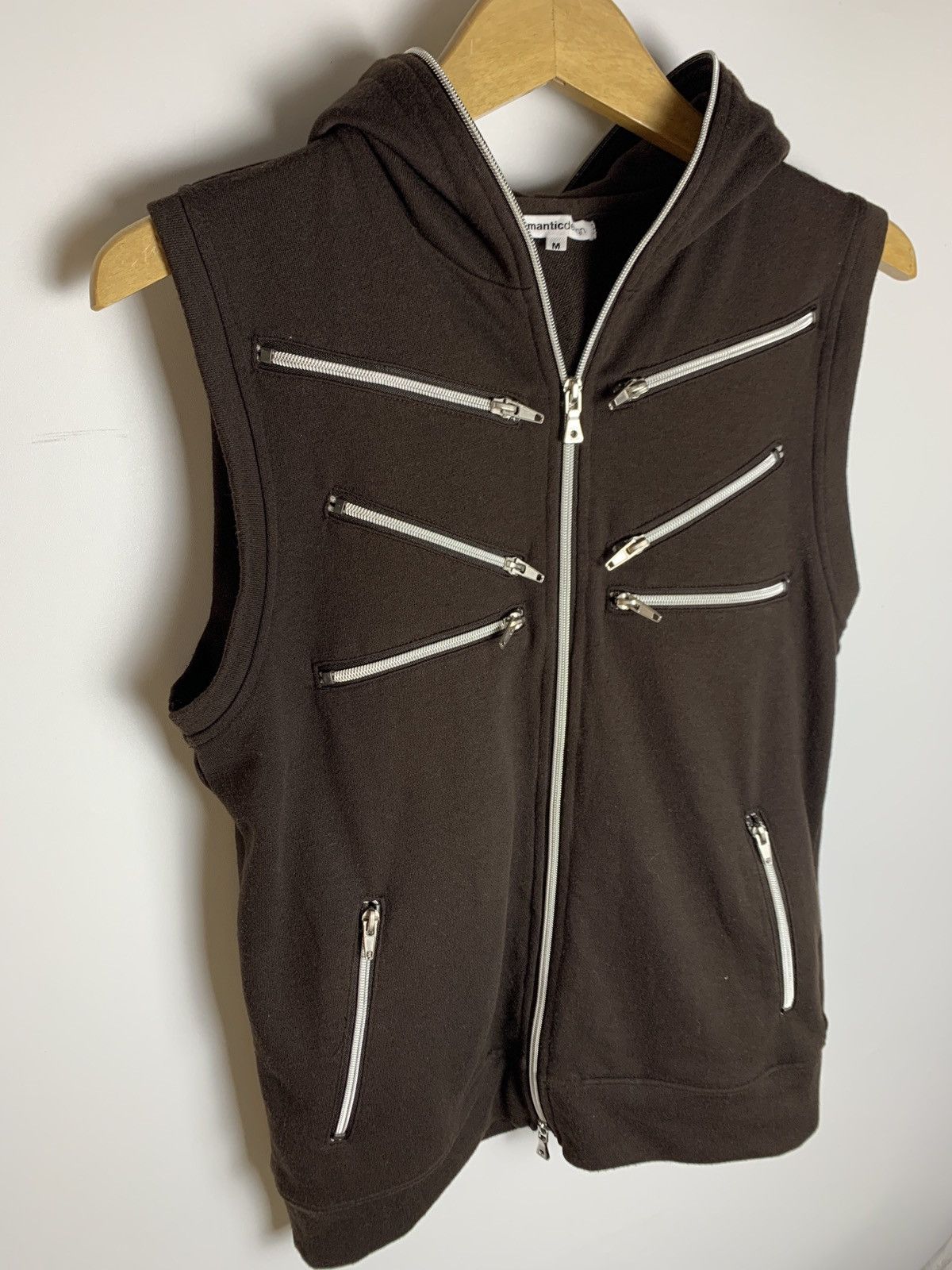 If Six Was Nine × Japanese Brand × Le Grande Bleu (L.G.B.) 💥accoffer💥Semantic design vest zip hoodie zipper Size US M / EU 48-50 / 2 - 3 Thumbnail