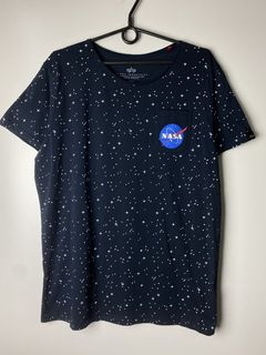 Alpha industries nasa hot sale starry hoodie