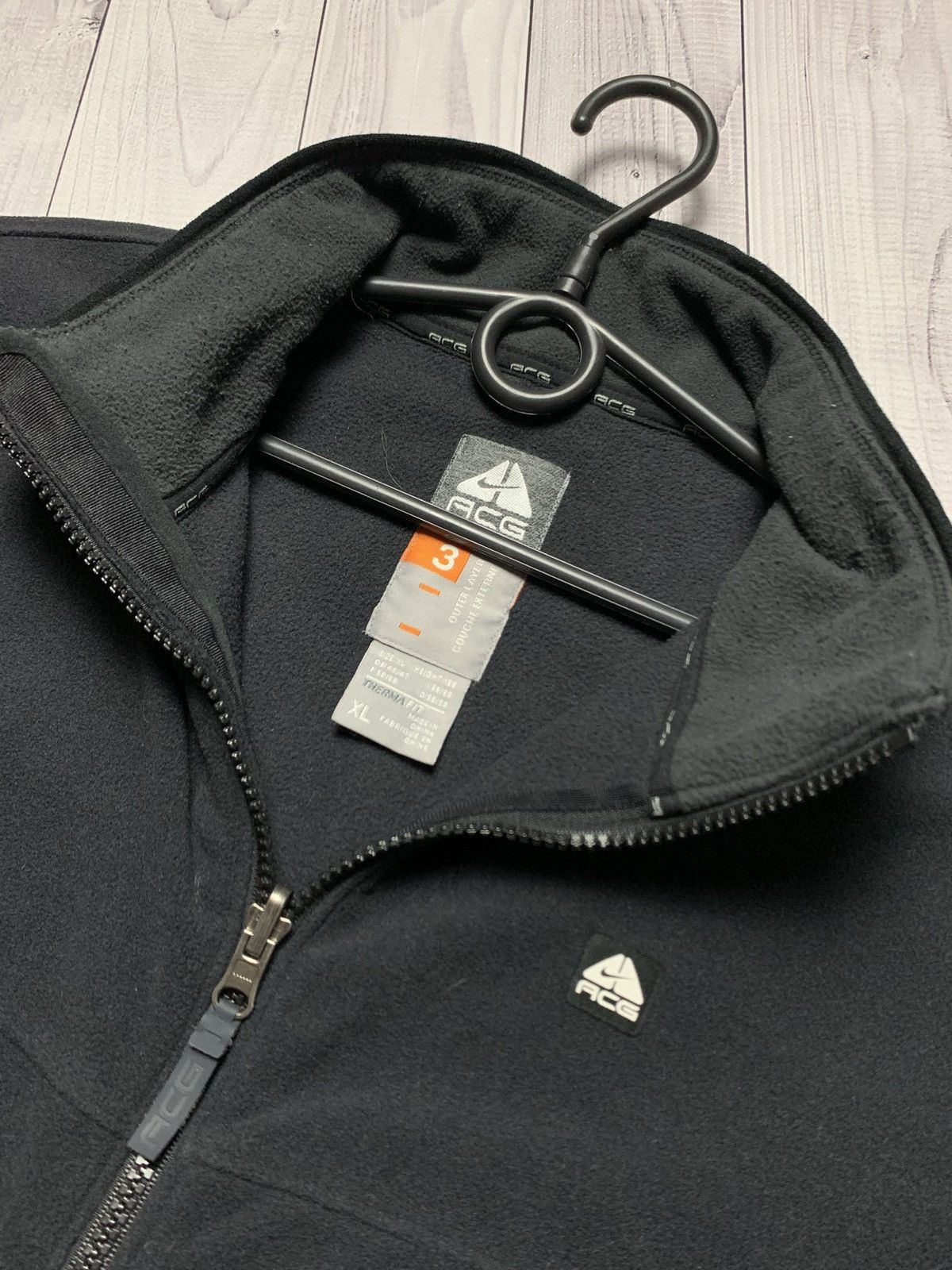 Nike × Vintage Vintage Nike fleece jacket Nike ACG size L/XL Size US L / EU 52-54 / 3 - 2 Thumbnail