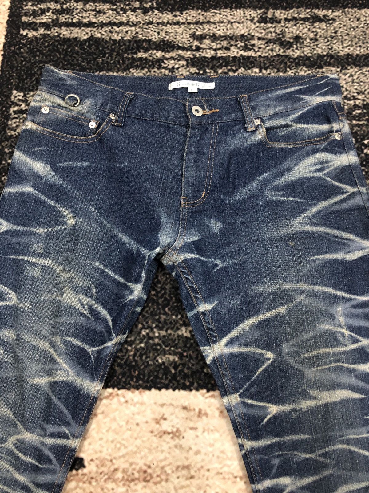 Japanese Brand Growth by Grail Acid Wash Pants Size US 34 / EU 50 - 3 Thumbnail