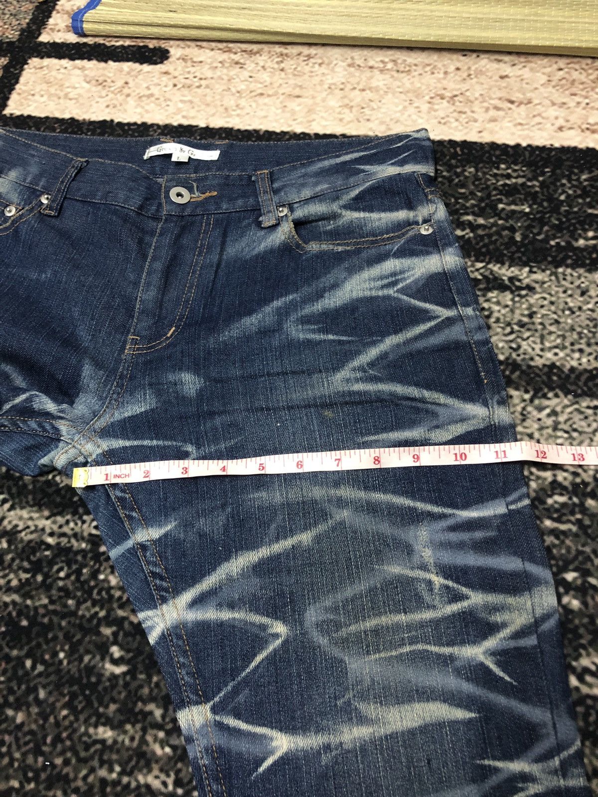Japanese Brand Growth by Grail Acid Wash Pants Size US 34 / EU 50 - 12 Thumbnail