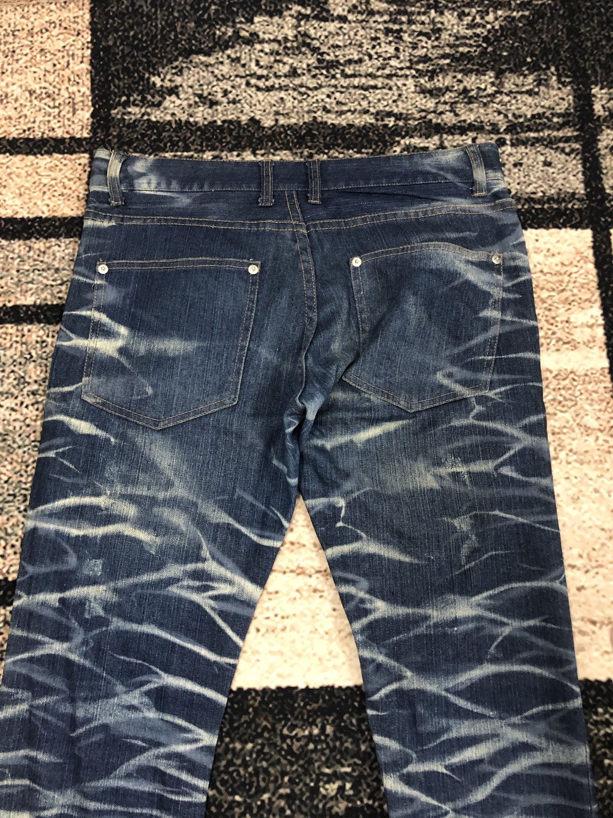 Japanese Brand Growth by Grail Acid Wash Pants Size US 34 / EU 50 - 4 Thumbnail