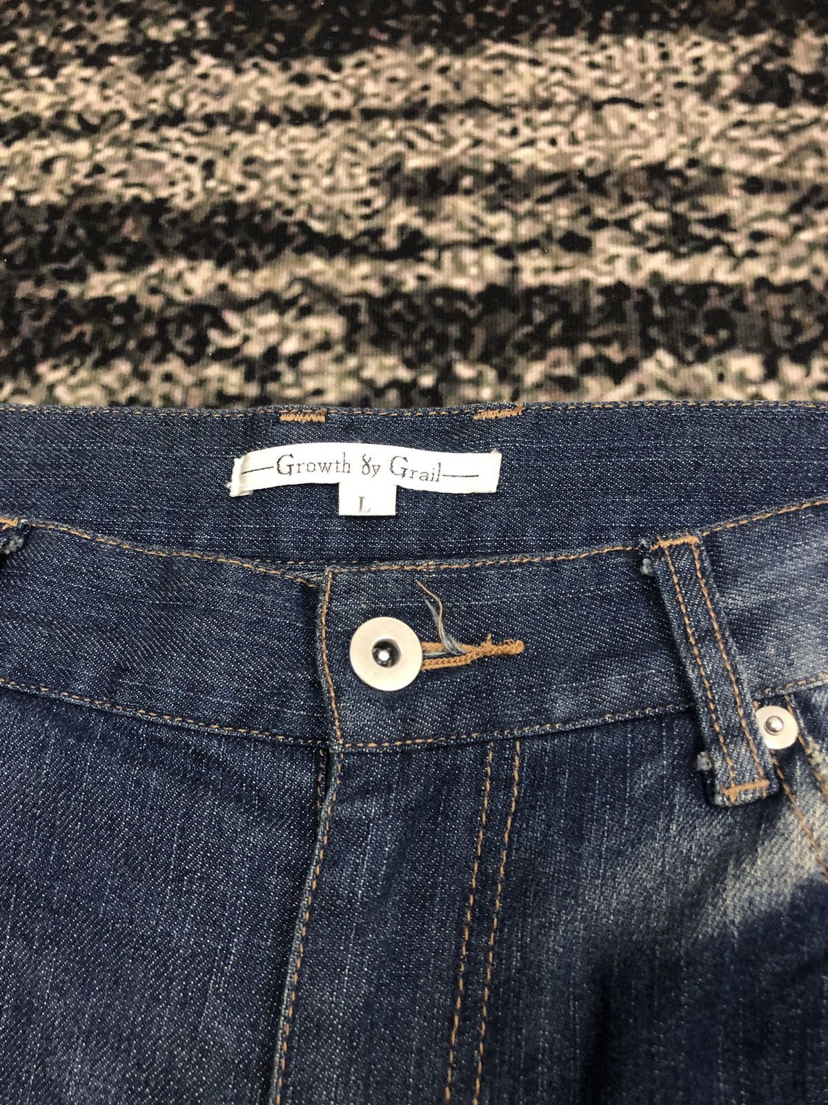 Japanese Brand Growth by Grail Acid Wash Pants Size US 34 / EU 50 - 5 Thumbnail