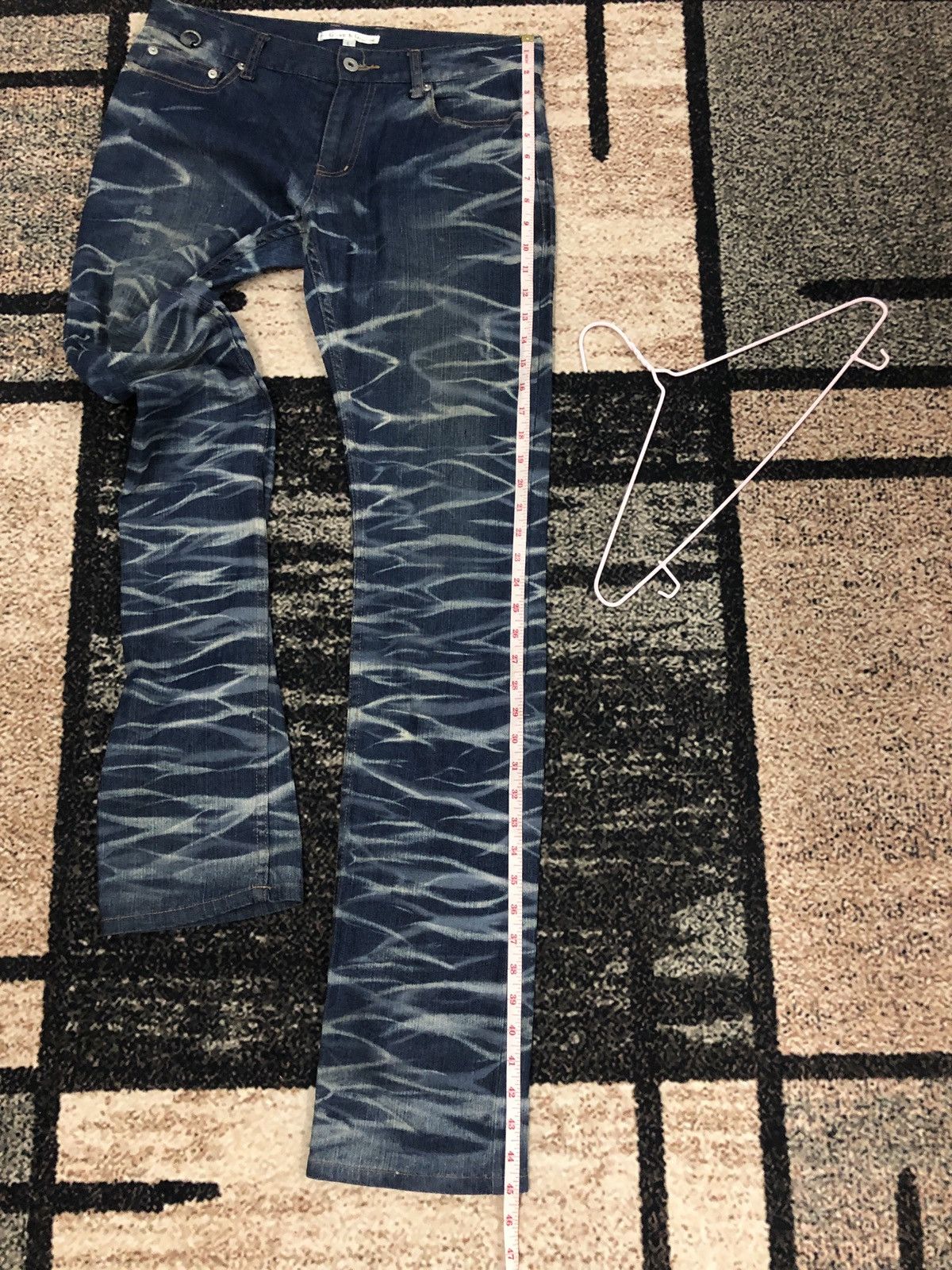 Japanese Brand Growth by Grail Acid Wash Pants Size US 34 / EU 50 - 8 Thumbnail