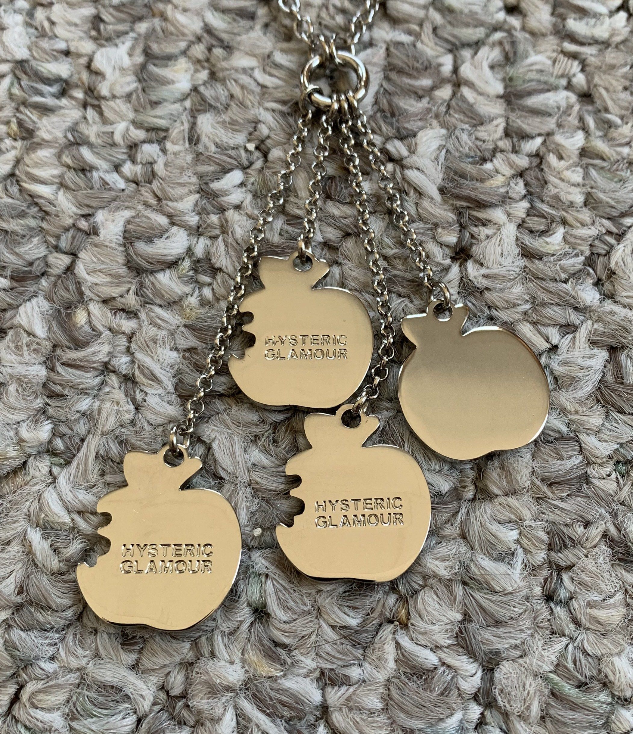 Hysteric Glamour Hysteric Glamour Skull Apple Charm Necklace Size ONE SIZE - 4 Thumbnail