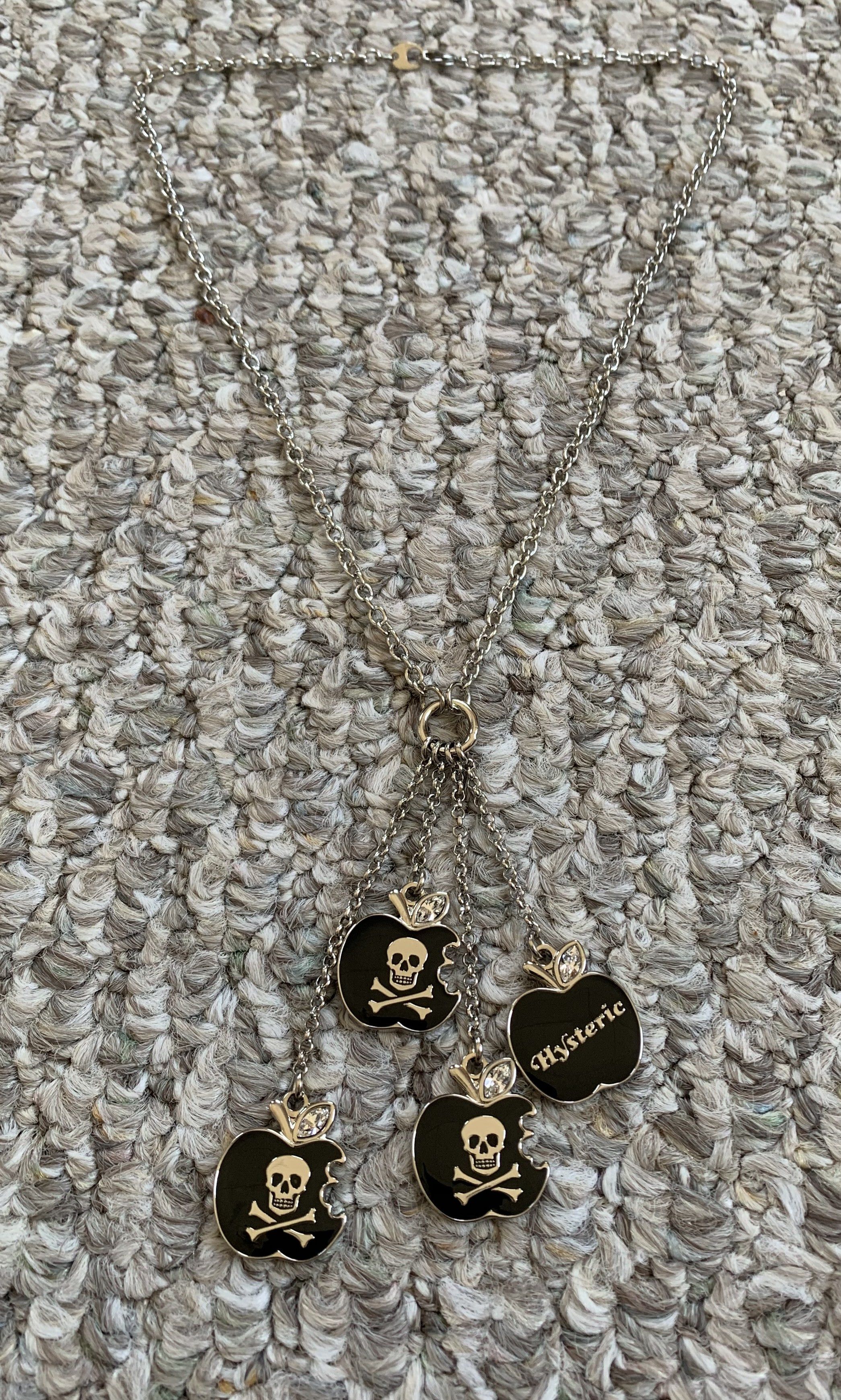 Hysteric Glamour Hysteric Glamour Skull Apple Charm Necklace Size ONE SIZE - 2 Thumbnail