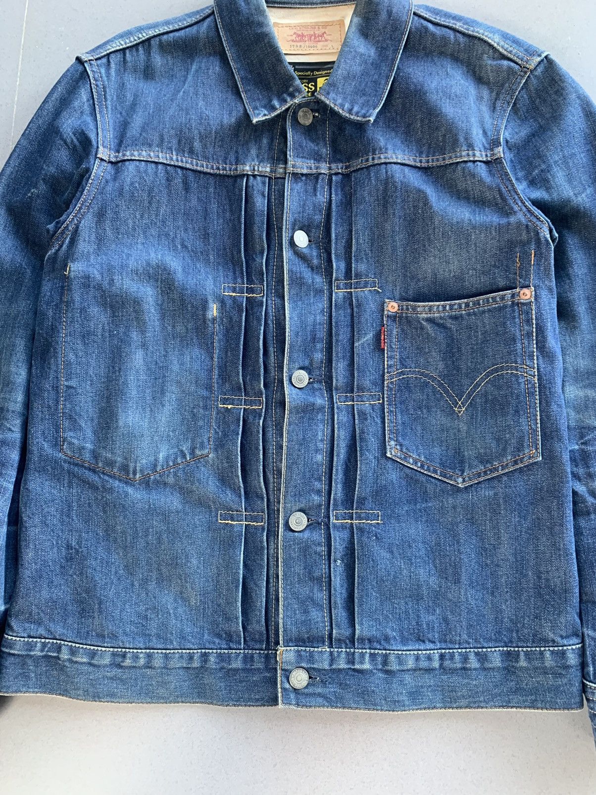 Levi's Vintage Levi’s x Boss Coffee Denim Jacket Limited 1793/10000 Size US L / EU 52-54 / 3 - 6 Thumbnail