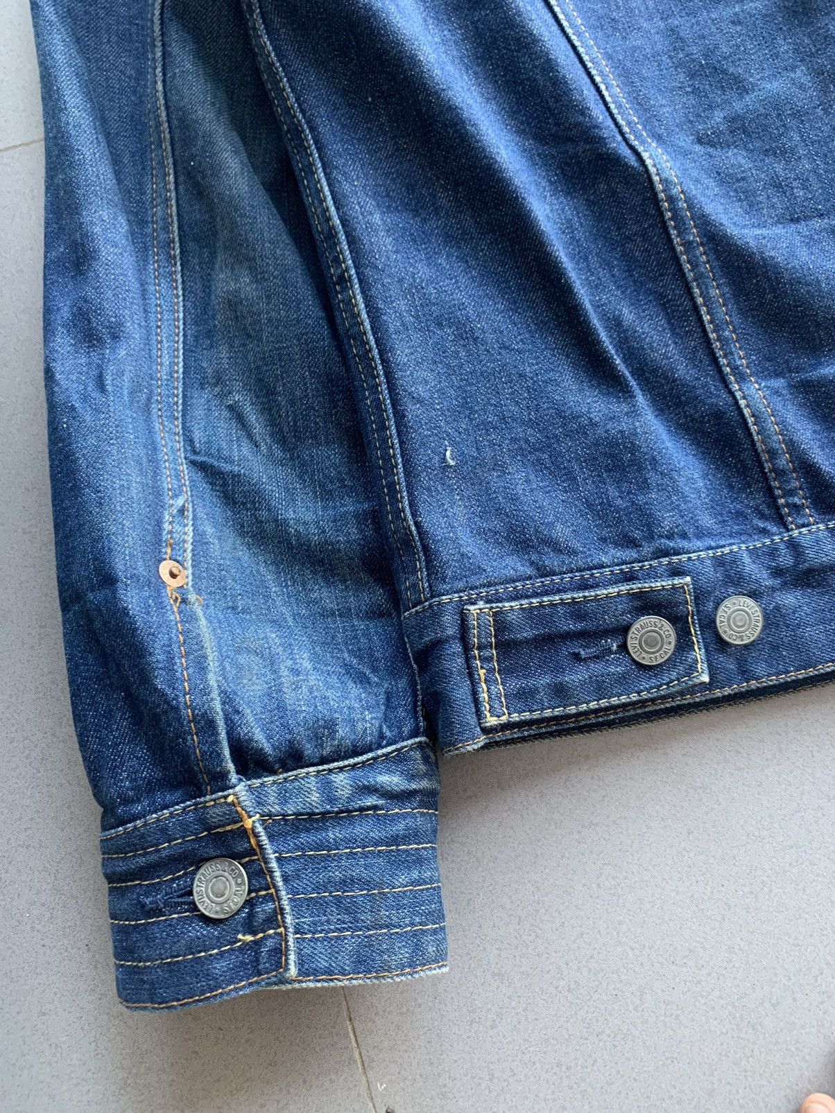 Levi's Vintage Levi’s x Boss Coffee Denim Jacket Limited 1793/10000 Size US L / EU 52-54 / 3 - 9 Thumbnail