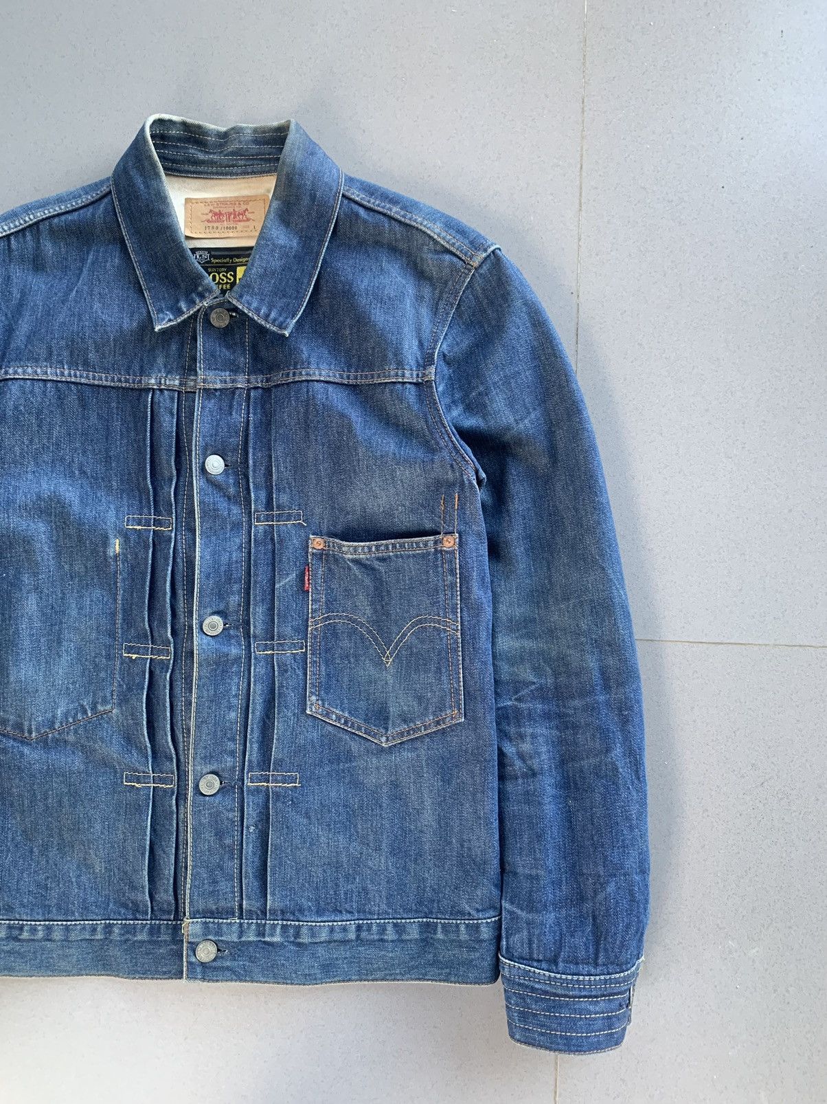 Levi's Vintage Levi’s x Boss Coffee Denim Jacket Limited 1793/10000 Size US L / EU 52-54 / 3 - 5 Thumbnail
