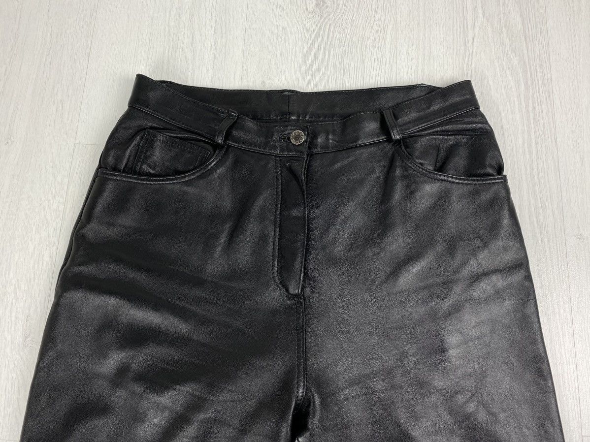 Genuine Leather Vintage Moto Leather Pants Motorcycle Y2K Alpinestars Cowboy Size US 32 / EU 48 - 2 Thumbnail