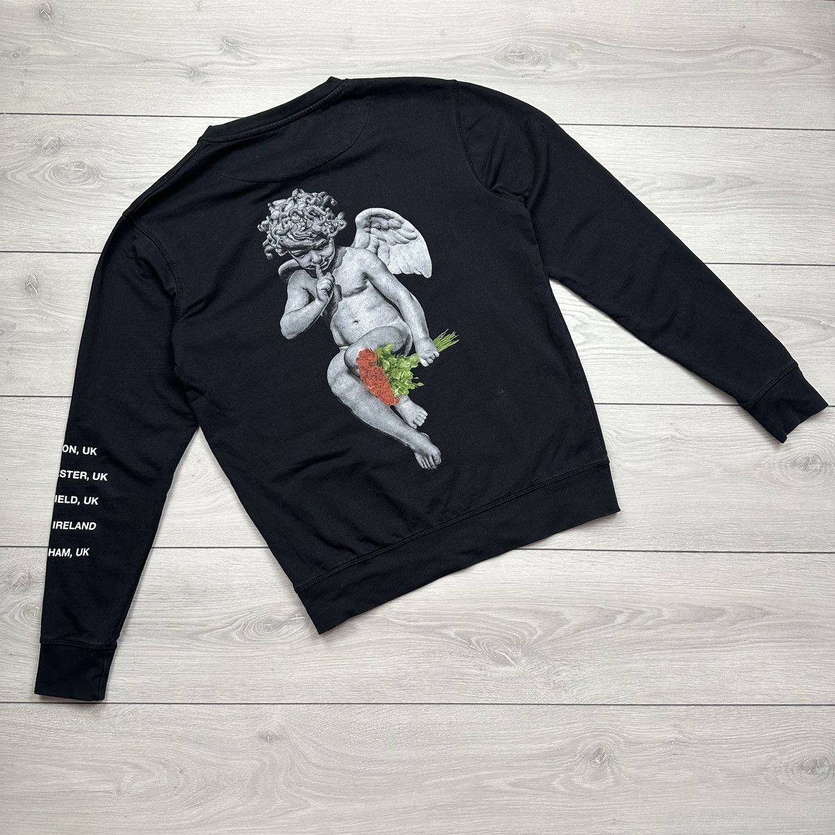 Young Thug Young Thug THUGGER 2019 Sweatshirt Angel Print OG Official Size US M / EU 48-50 / 2 - 1 Thumbnail