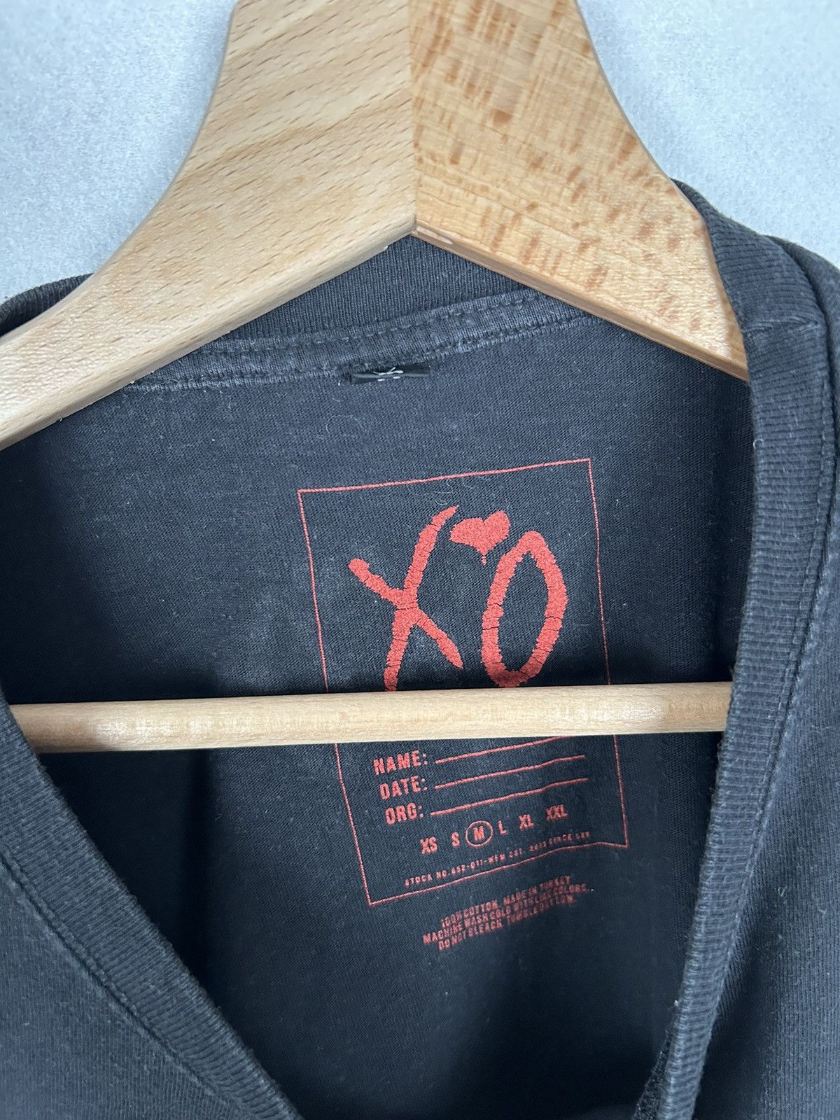 Rap Tees Vintage The Weeknd Starboy XO Tour Graphic Rap Tee Hype Size US M / EU 48-50 / 2 - 5 Thumbnail