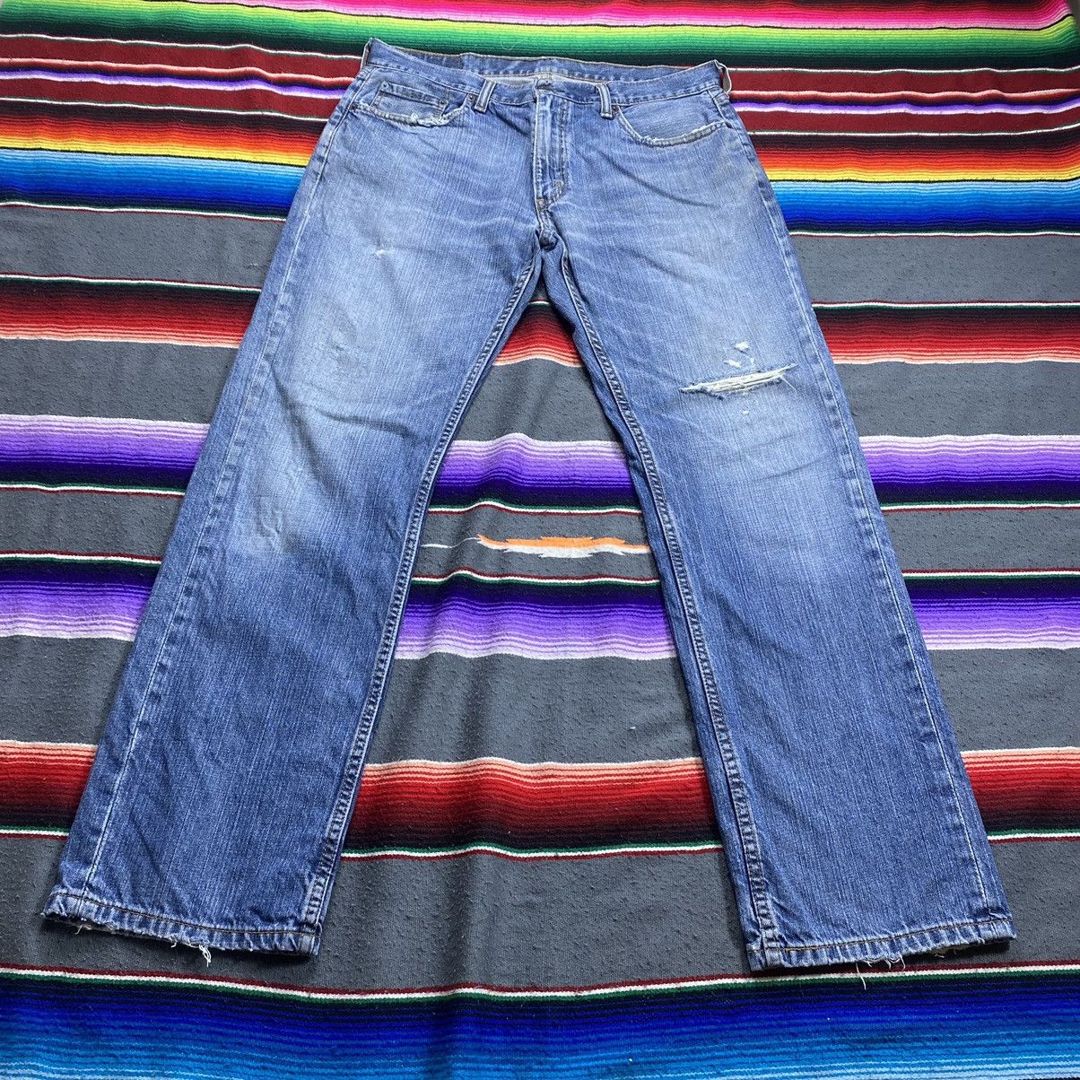 Levi's Vintage Levi’s 559 Distressed Denim Size US 36 / EU 52 - 3 Thumbnail