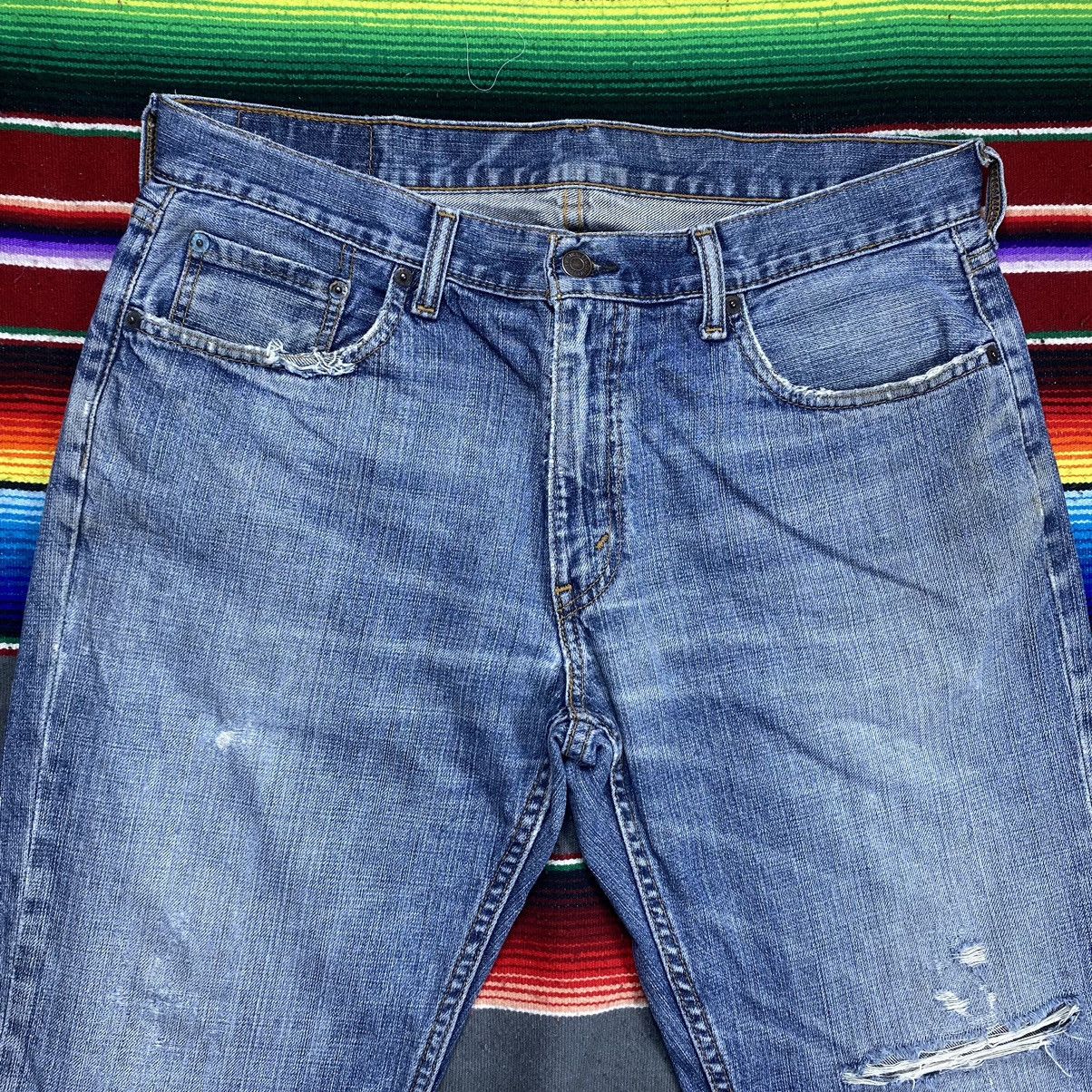 Levi's Vintage Levi’s 559 Distressed Denim Size US 36 / EU 52 - 2 Thumbnail