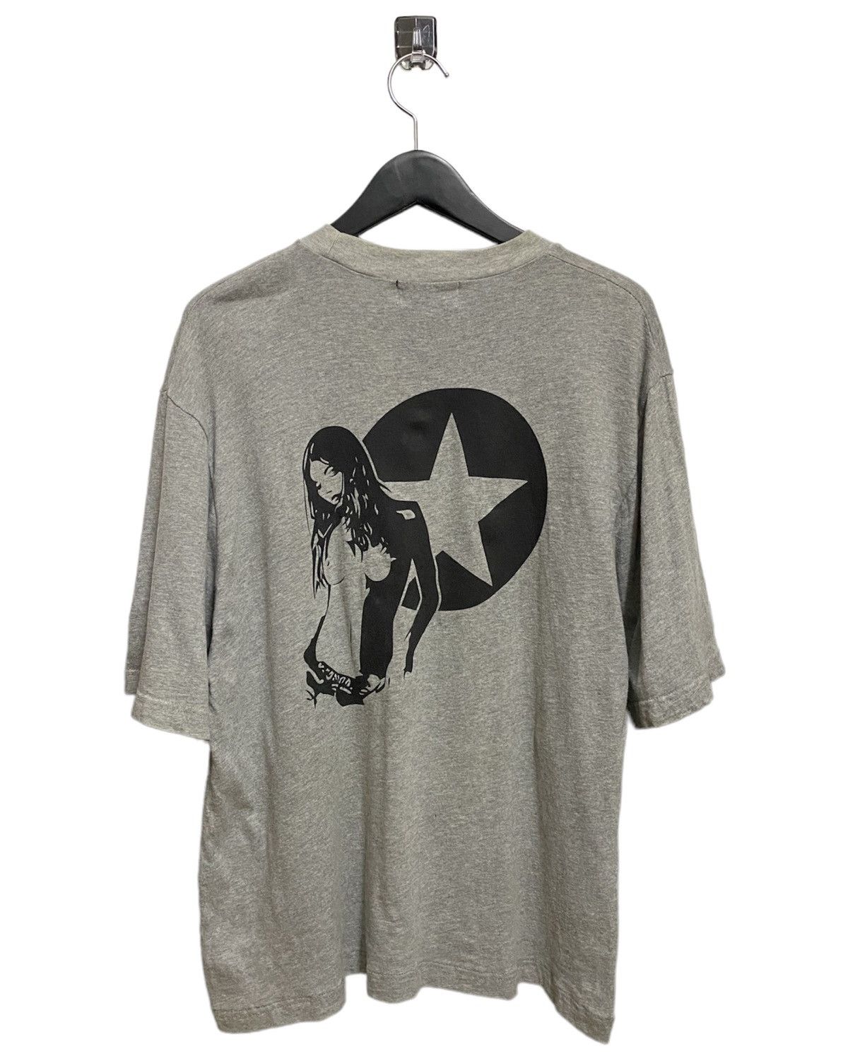 Hysteric Glamour × Vintage Vintage Hysteric Glamour Star Naked Nude T shirt Size US M / EU 48-50 / 2 - 1 Thumbnail