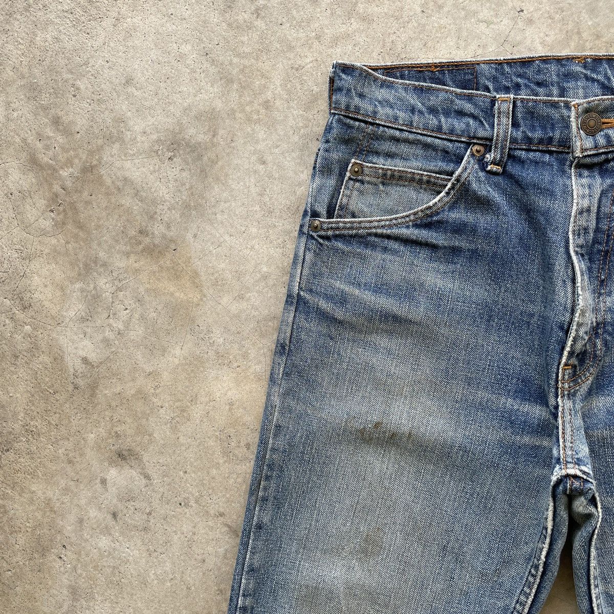 Levi's Vintage Levi’s 607 Faded Distressed Denim Jeans Pants W29 Size US 29 - 5 Thumbnail