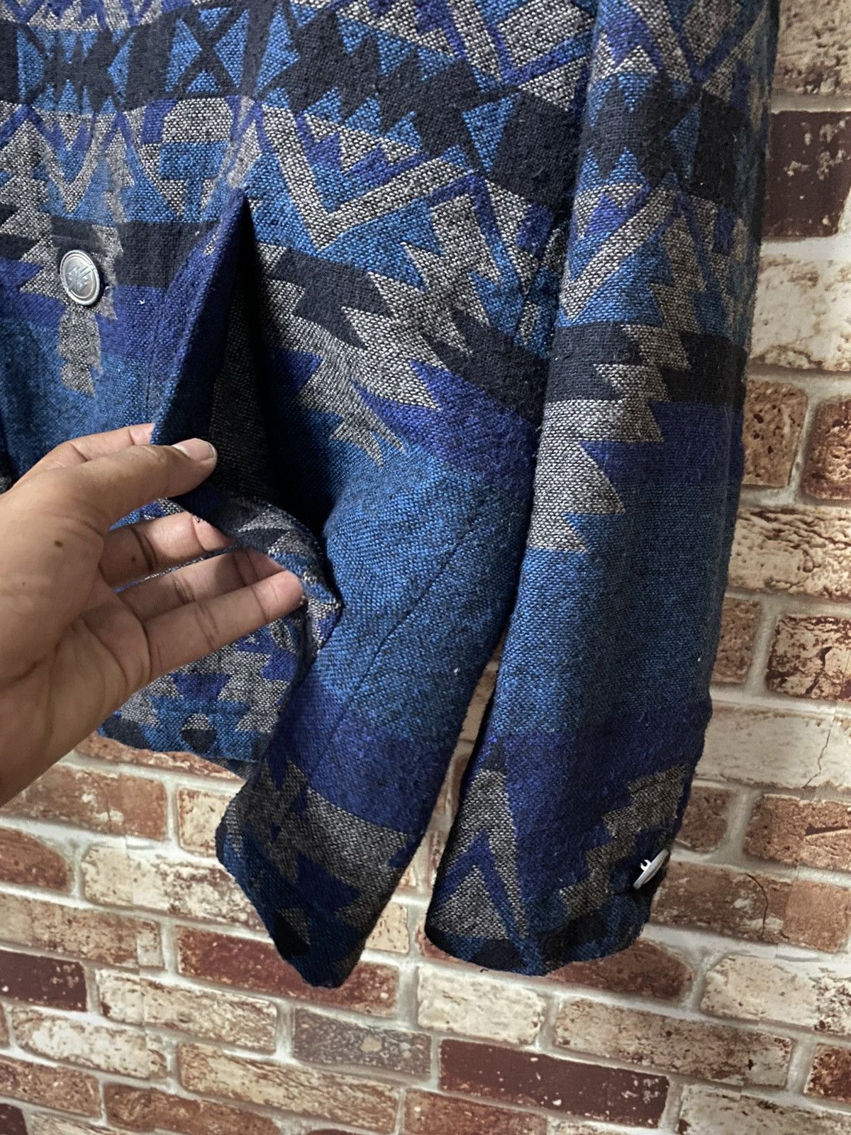 Japanese Brand FRSM NAVAJO FLEECE LINING JACKET NICE DESIGN Size US M / EU 48-50 / 2 - 7 Thumbnail