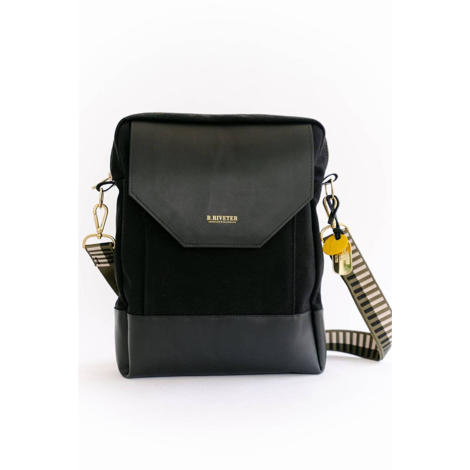 Designer R.RIVETER corbin signature canvas + leather backpack | Grailed
