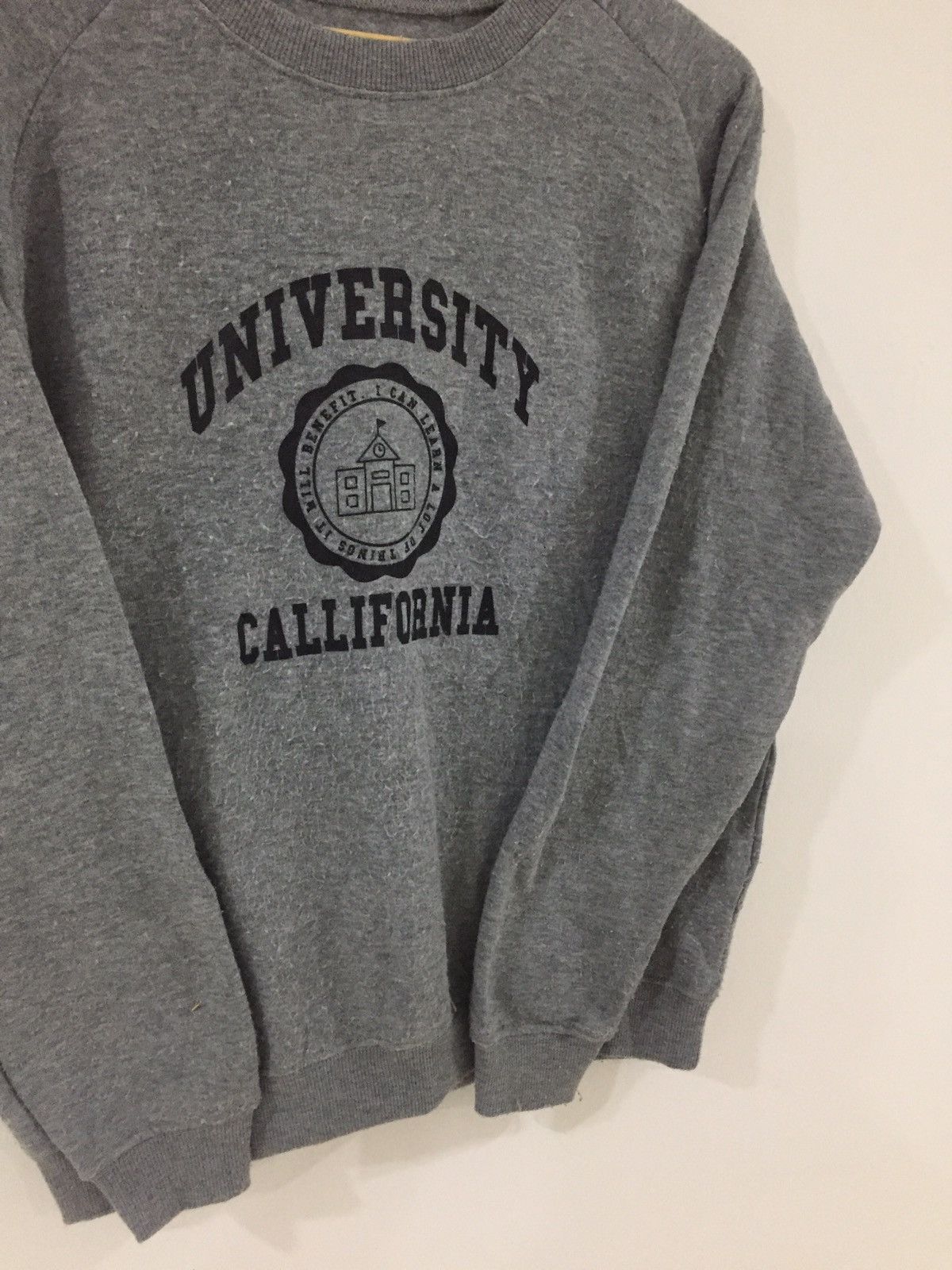 Vintage Vintage University Callifornia Crewneck Sweatshirt Size US L / EU 52-54 / 3 - 2 Thumbnail