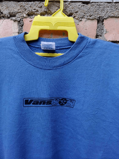 Vans × Vintage Vintage 90's Vans Skateboard Pullover Large Size Size US L / EU 52-54 / 3 - 5 Thumbnail