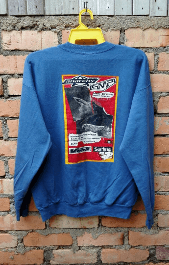Vans × Vintage Vintage 90's Vans Skateboard Pullover Large Size Size US L / EU 52-54 / 3 - 1 Thumbnail