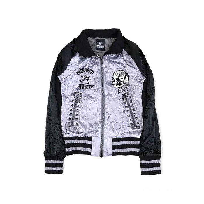 If Six Was Nine Ghost Of Harlem Seditionaries Studded Skull Jacket